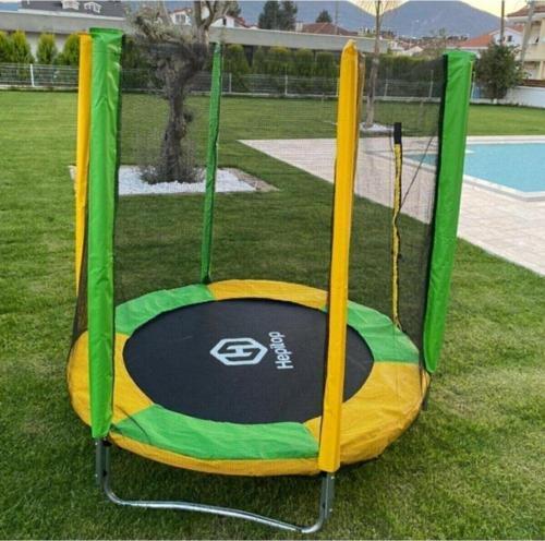 140 Cm File Korumalı Katlanabilir Fileli Trambolin