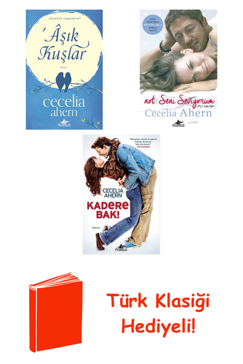 Cecelia Ahern 3 Kitap Seti + Türk Klasiği Hediye
