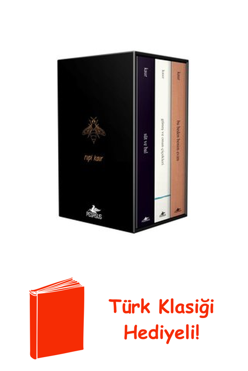 Rupi Kaur Şiir Koleksiyonu Kutulu Özel Seti - 3... + Türk Klasiği Hediye