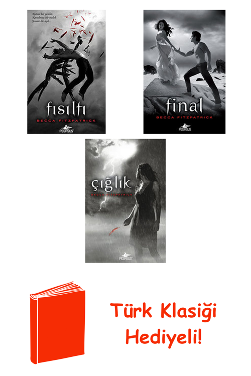 Becca Fitzpatrick 3 Kitap Seti + Türk Klasiği Hediye