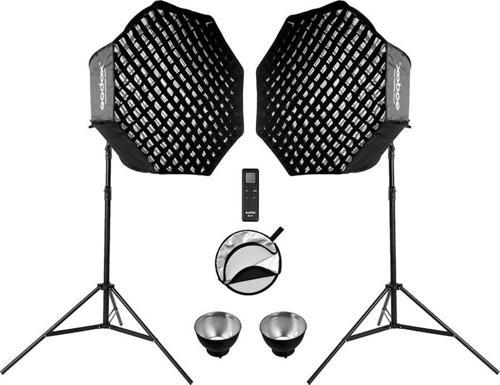 SL60II D 60W LED Video Işığı 2'li Kit