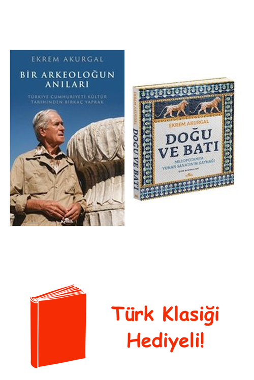Ekrem Akurgal 2 Kitap Seti + Türk Klasiği Hediye