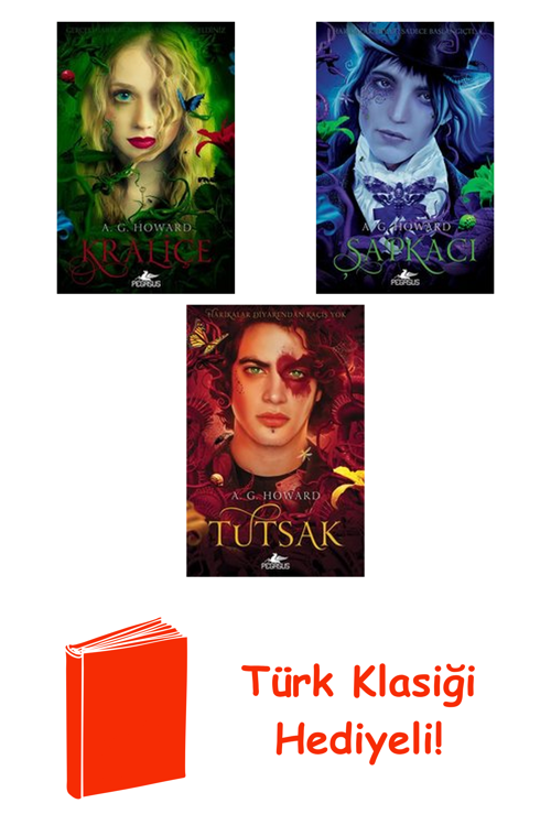 A. G. Howard 3 Kitap Seti + Türk Klasiği Hediye