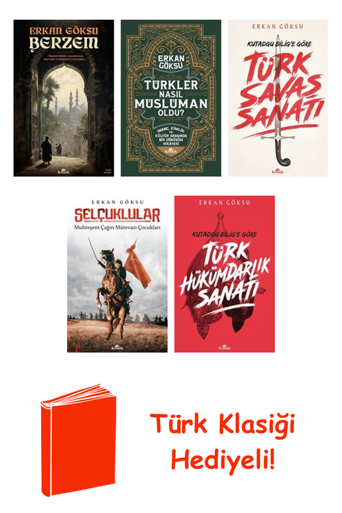 Erkan Göksu 5 Kitap Seti + Türk Klasiği Hediye