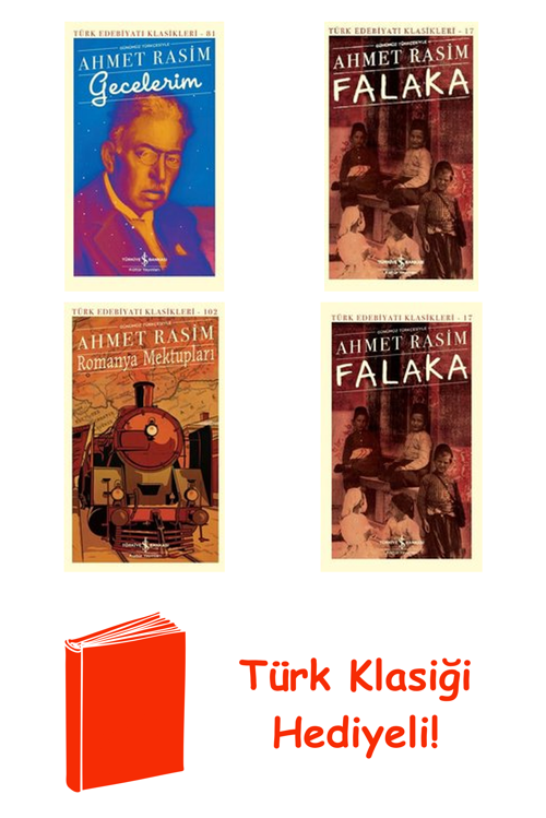 Ahmet Rasim 4 Kitap Seti + Türk Klasiği Hediye