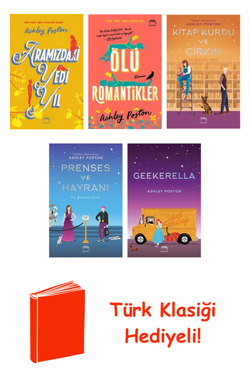 Ashley Poston 5 Kitap Seti + Türk Klasiği Hediye