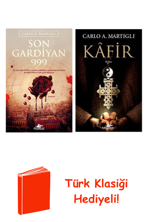 Carlo A. Martigli 2 Kitap Seti + Türk Klasiği Hediye