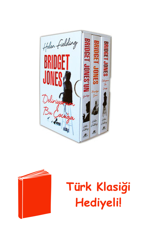 Bridget Jones Serisi Seti - 3 Kitap Takım + Türk Klasiği Hediye