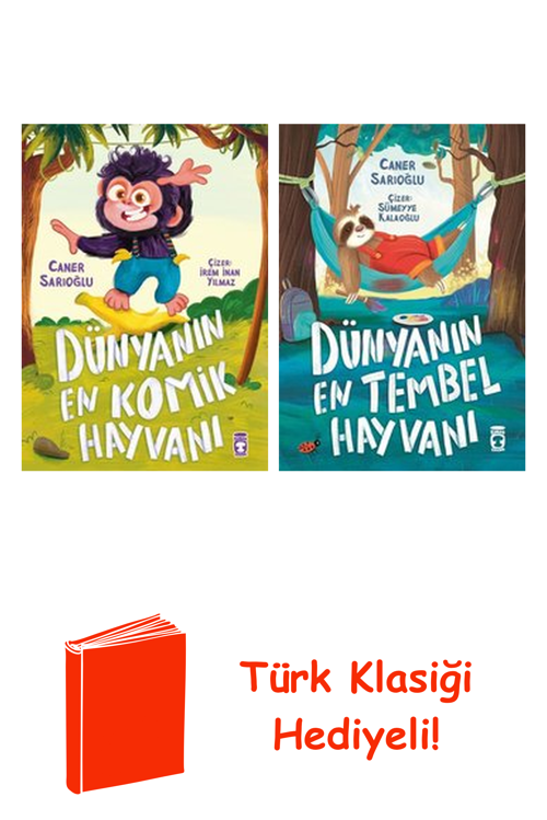 Caner Sarıoğlu 2 Kitap Seti + Türk Klasiği Hediye