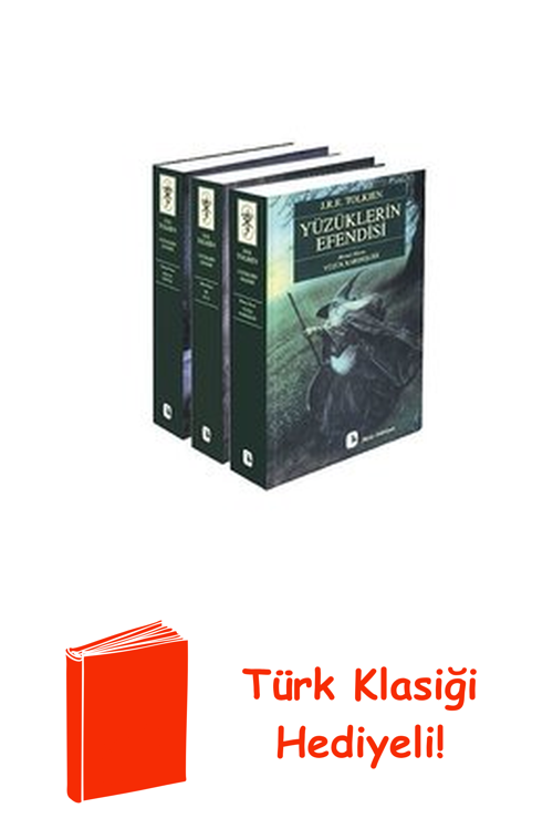 Yüzüklerin Efendisi Seti - 3 Kitap Takım - Hedi... + Türk Klasiği Hediye