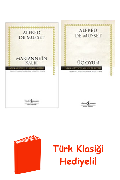 Alfred De Musset 2 Kitap Seti + Türk Klasiği Hediye