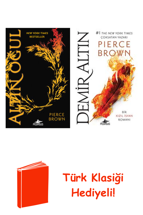 Pierce Brown 2 Kitap Seti + Türk Klasiği Hediye