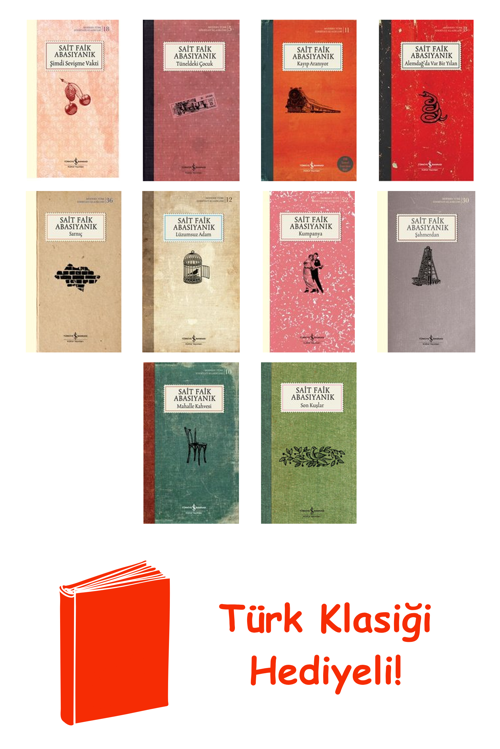 Sait Faik Abasıyanık 10 Kitap Seti + Türk Klasiği Hediye