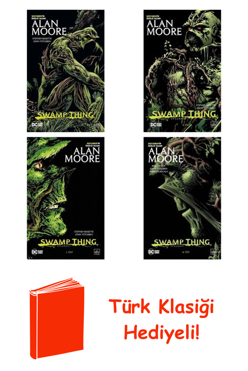 Alan Moore 4 Kitap Seti + Türk Klasiği Hediye
