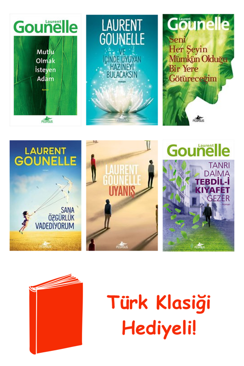 Laurent Gounelle 6 Kitap Seti + Türk Klasiği Hediye