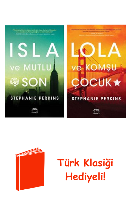 Stephanie Perkins 2 Kitap Seti + Türk Klasiği Hediye
