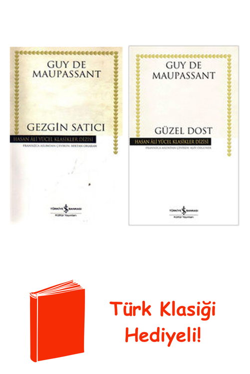 Guy De Maupassant 2 Kitap Seti + Türk Klasiği Hediye