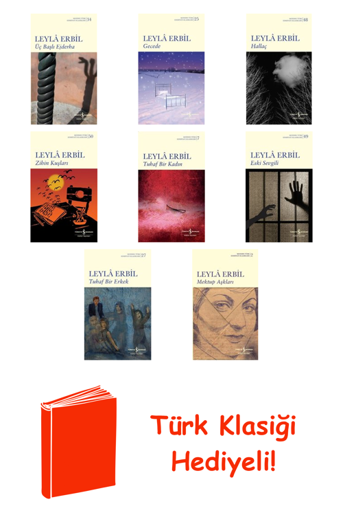 Leyla Erbil 8 Kitap Seti + Türk Klasiği Hediye