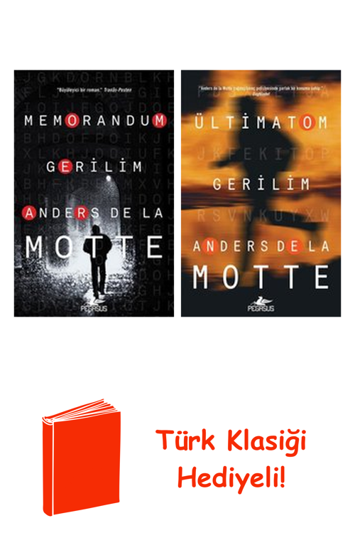 Anders De La Motte 2 Kitap Seti + Türk Klasiği Hediye