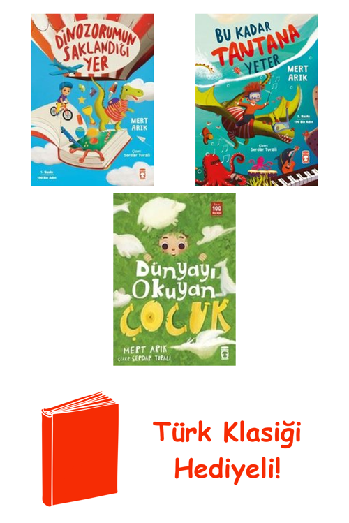 Mert Arık 3 Kitap Seti + Türk Klasiği Hediye