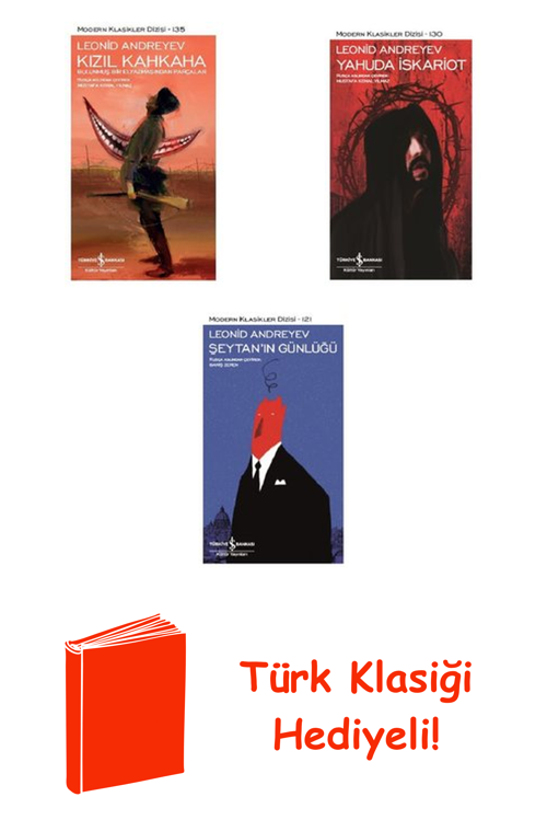 Leonid Andreyev 3 Kitap Seti + Türk Klasiği Hediye