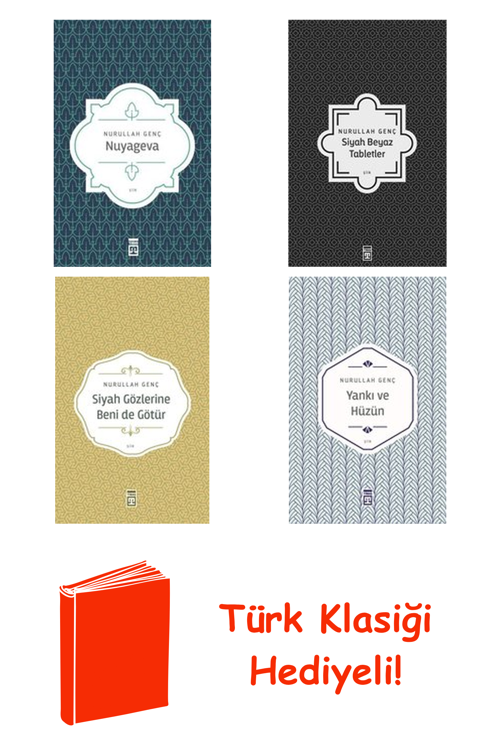 Nurullah Genç 4 Kitap Seti + Türk Klasiği Hediye