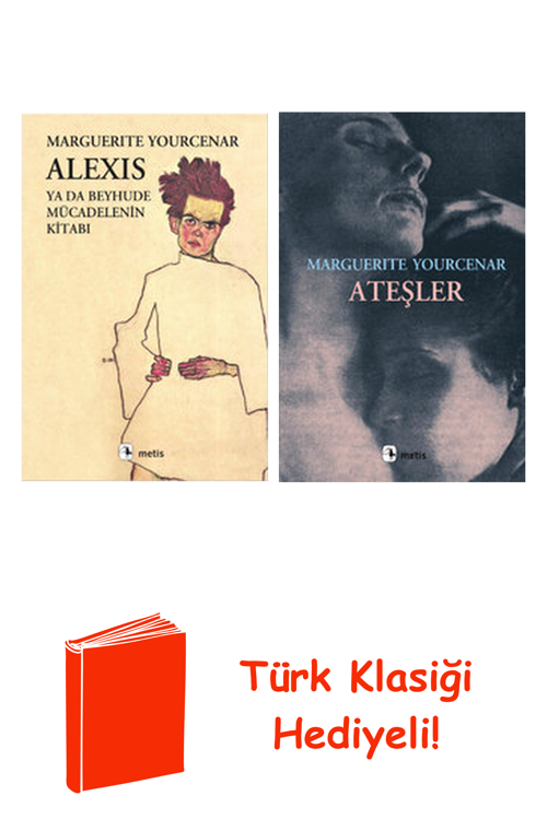 Marguerite Yourcenar 2 Kitap Seti + Türk Klasiği Hediye