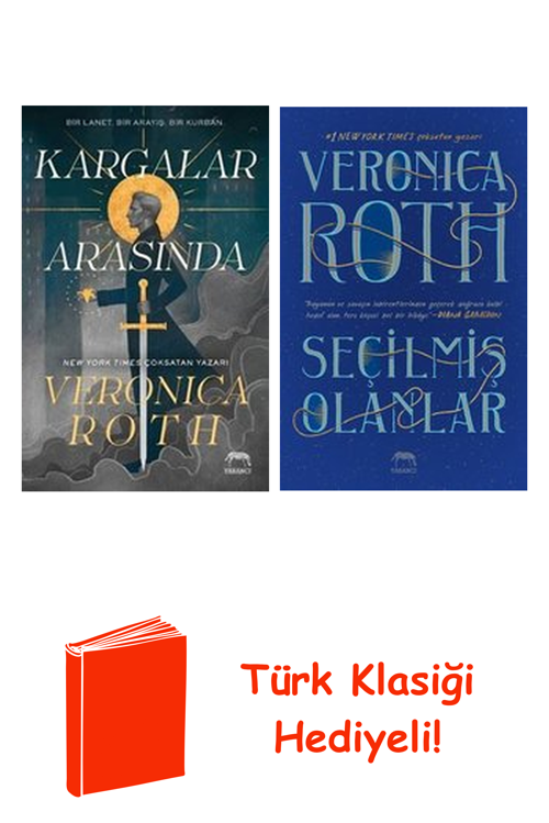 Veronica Roth 2 Kitap Seti + Türk Klasiği Hediye