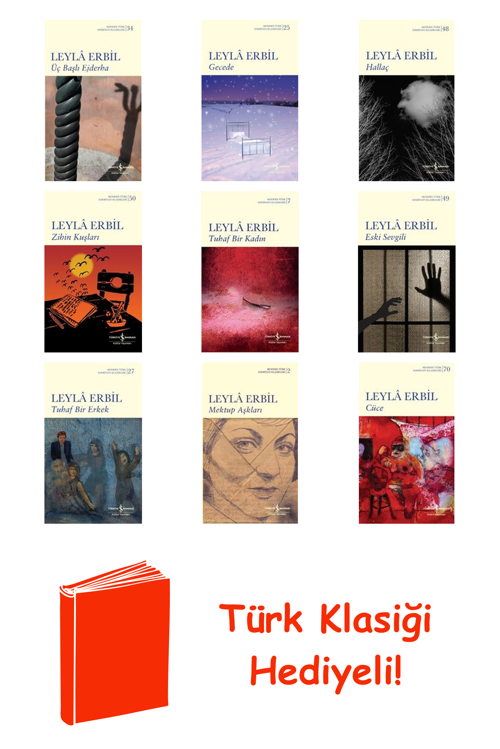 Leyla Erbil 9 Kitap Seti + Türk Klasiği Hediye
