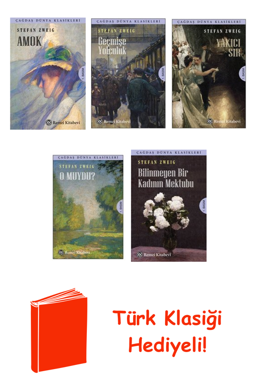 Stefan Zweig 5 Kitap Seti + Türk Klasiği Hediye