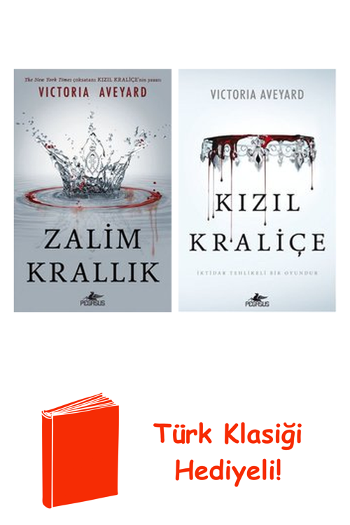 Victoria Aveyard 2 Kitap Seti + Türk Klasiği Hediye