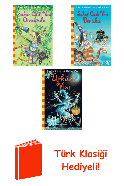 Korky Paul 3 Kitap Seti + Türk Klasiği Hediye