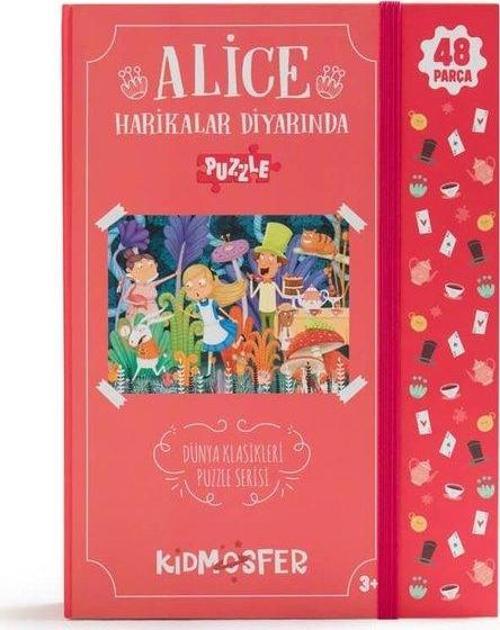 Alice Harikalar Diyarında 48 Parça Puzzle