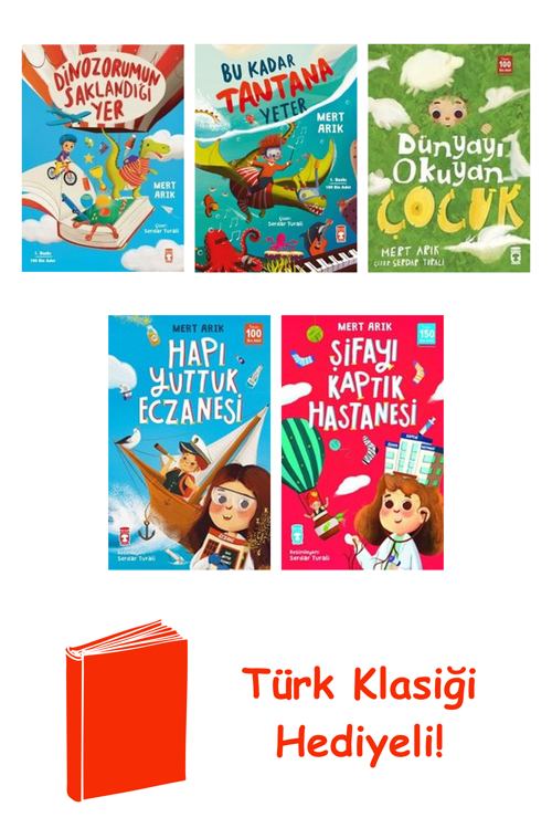 Mert Arık 5 Kitap Seti + Türk Klasiği Hediye