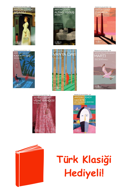 Anton Pavloviç Çehov 8 Kitap Seti + Türk Klasiği Hediye