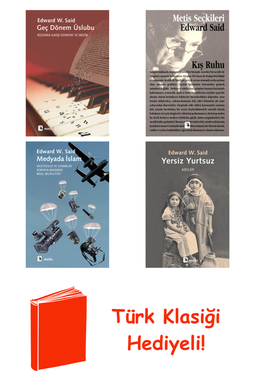 Edward W. Said 4 Kitap Seti + Türk Klasiği Hediye