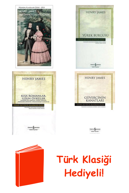 Henry James 4 Kitap Seti + Türk Klasiği Hediye