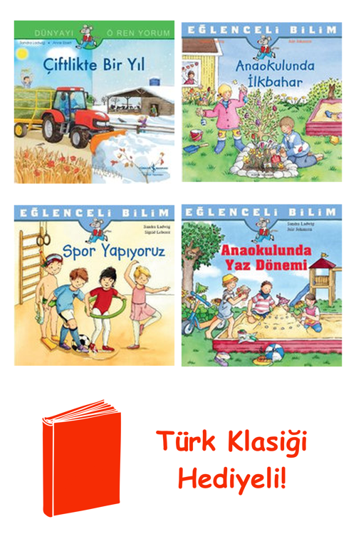 Sandra Ladwig 4 Kitap Seti + Türk Klasiği Hediye