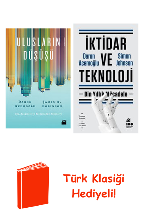 Daron Acemoğlu 2 Kitap Seti + Türk Klasiği Hediye