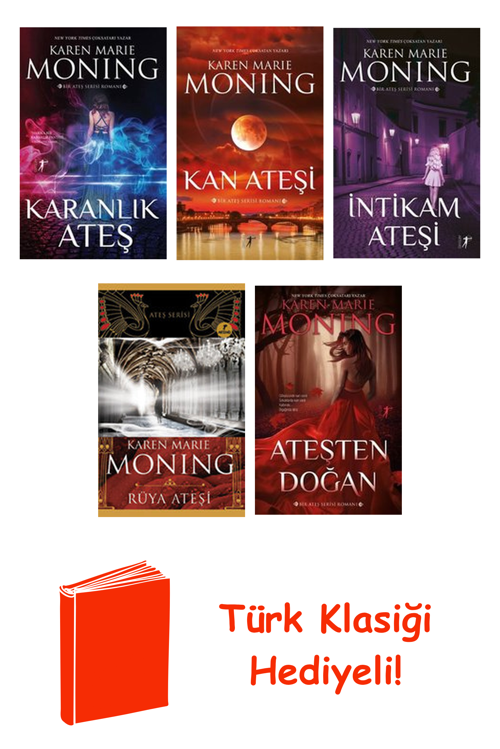 Karen Marie Moning 5 Kitap Seti + Türk Klasiği Hediye