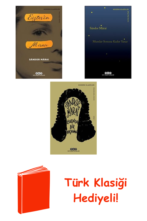 Sandor Marai 3 Kitap Seti + Türk Klasiği Hediye