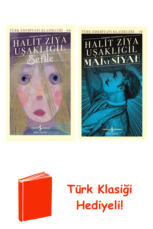 Halid Ziya Uşaklıgil 2 Kitap Seti + Türk Klasiği Hediye