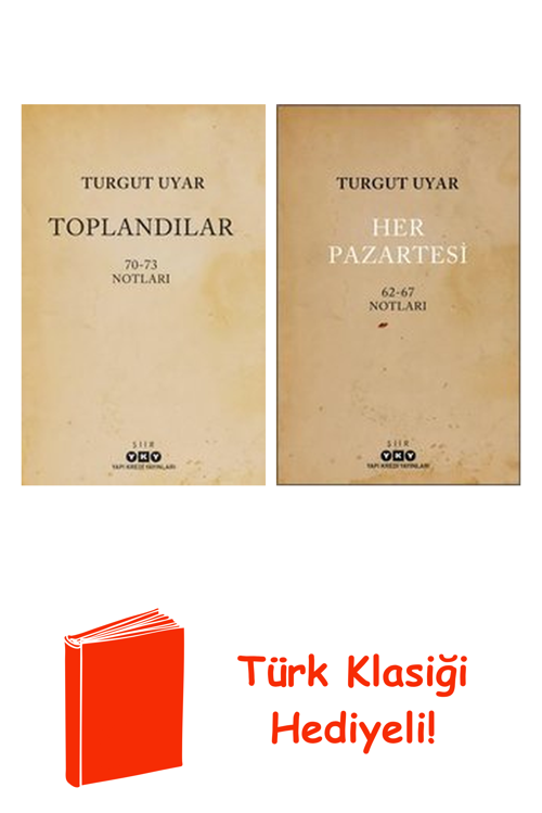 Turgut Uyar 2 Kitap Seti + Türk Klasiği Hediye