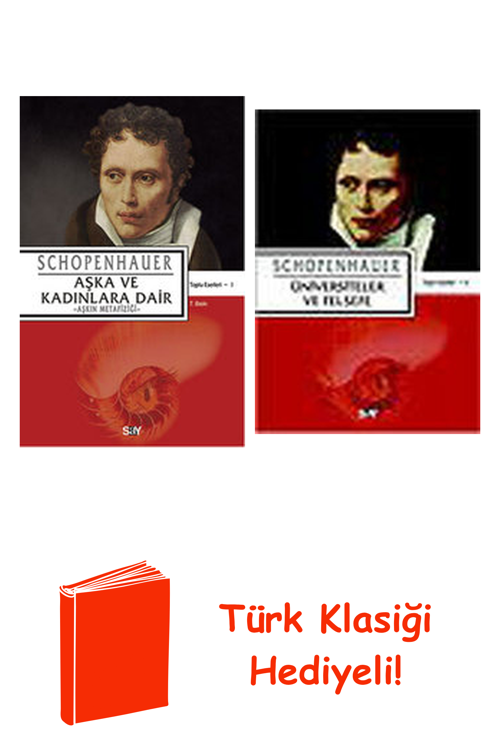 Schopenhauer 2 Kitap Seti + Türk Klasiği Hediye