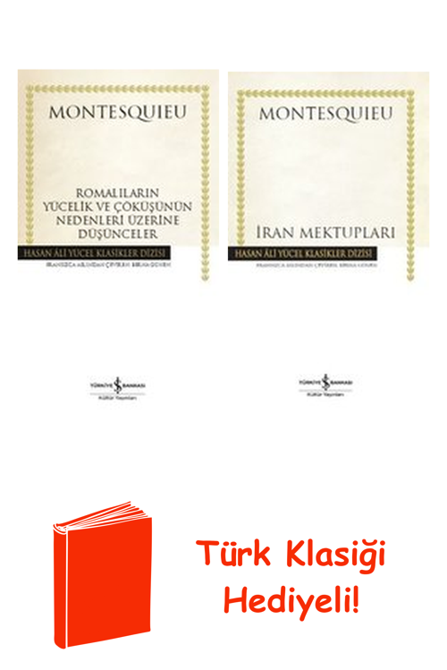 Montesquieu 2 Kitap Seti + Türk Klasiği Hediye