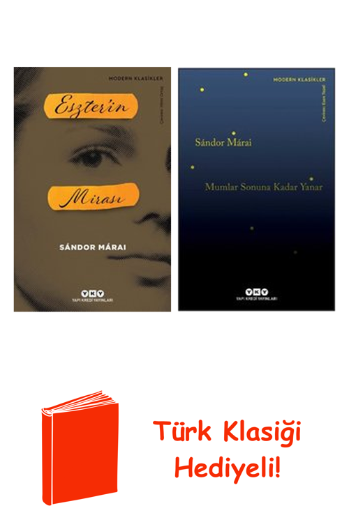 Sandor Marai 2 Kitap Seti + Türk Klasiği Hediye