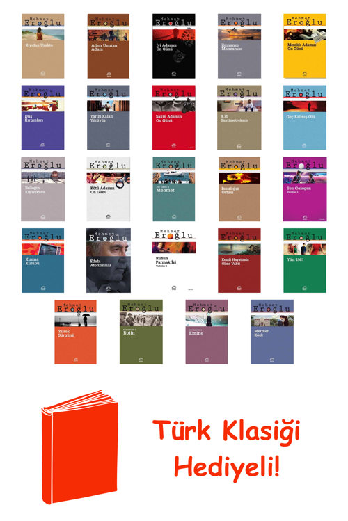 Mehmet Eroğlu 24 Kitap Seti + Türk Klasiği Hediye