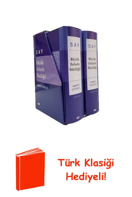 Say Büyük Felsefe Sözlüğü Seti - 2 Kitap Takım + Türk Klasiği Hediye