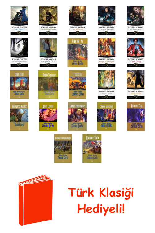 Robert Jordan 22 Kitap Seti + Türk Klasiği Hediye