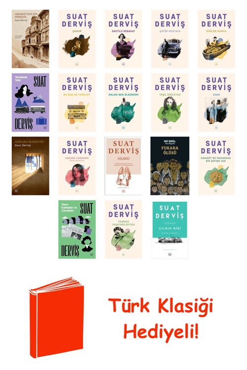 Suat Derviş 18 Kitap Seti + Türk Klasiği Hediye
